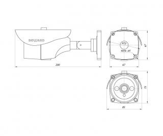 Beward CD630 (3.6 мм) фото