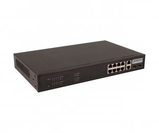 OSNOVO SW-60822/MB(150W) управляемый Web Smart PoE коммутатор Fast Ethernet на 10 портов фото OSNOVO SW-60822/MB(150W) управляемый Web Smart PoE коммутатор Fast Ethernet на 10 портов фото