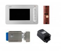 Комплект PZ1-CTV-M400 (замок+вызывная панель) Комплект PZ1-CTV-M400 (замок+вызывная панель)