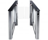 PERCo-ST-01 с крышками из закаленного стекла со створками шириной 425 мм