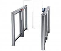 PERCo-ST-11Pay с крышками из нержавеющей стали и створками 300 мм