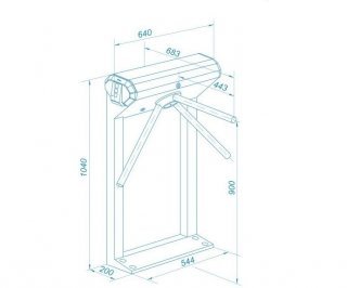 PERCo-KT02.7+SS01 фото