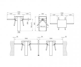 CAME STILE 500 001PSMM500ED-01 фото