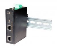 OSNOVO Midspan-1/303G(Booster) промышленный гигабитный PoE-инжектор с питанием от 12V до 48V