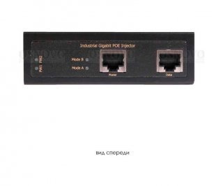 OSNOVO Midspan-1/303G(Booster) промышленный гигабитный PoE-инжектор с питанием от 12V до 48V фото